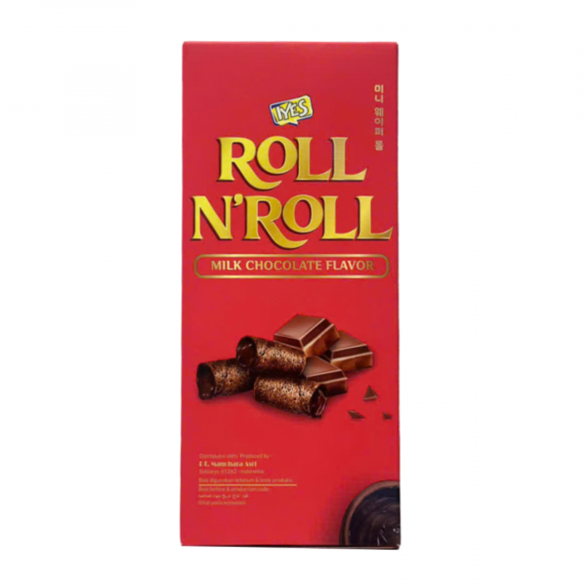Bánh quế IYES ROLL N ROLL vị socola