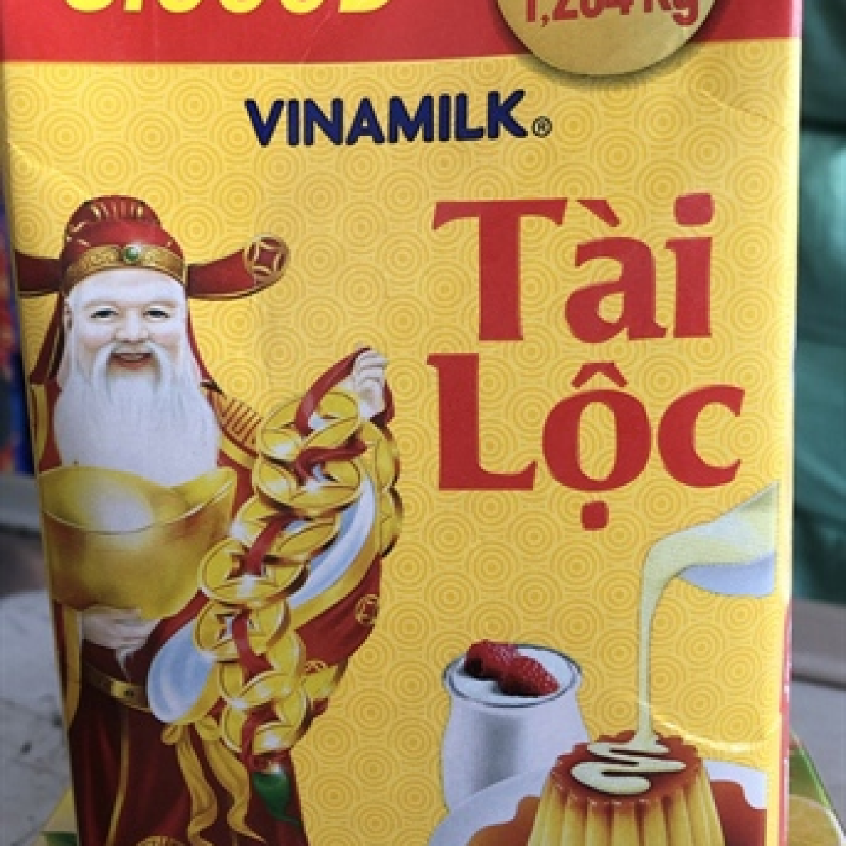 Sữa đặc Vinamilk tài lộc, hộp giấy 1284g