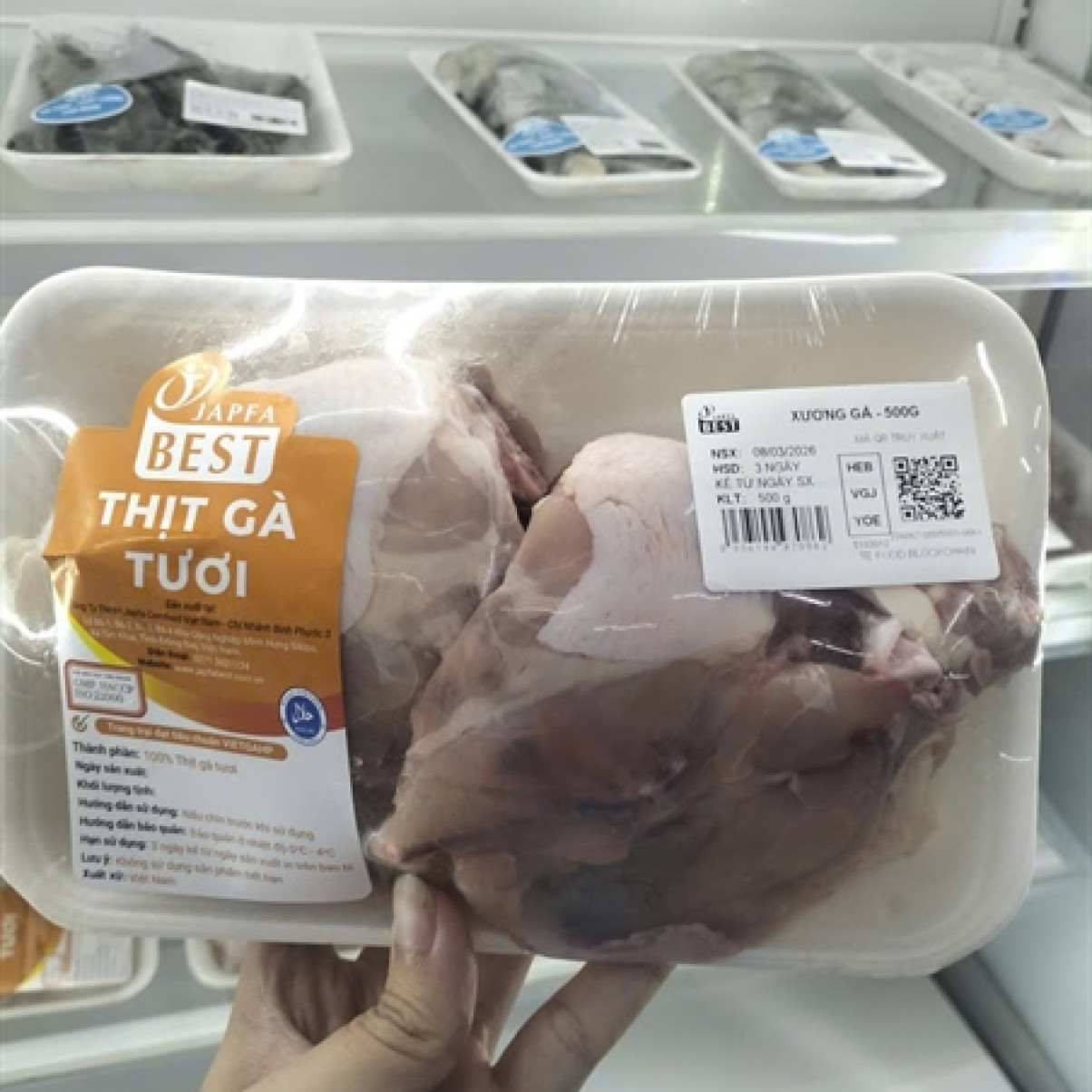 XƯƠNG GÀ JAPFA - 500G