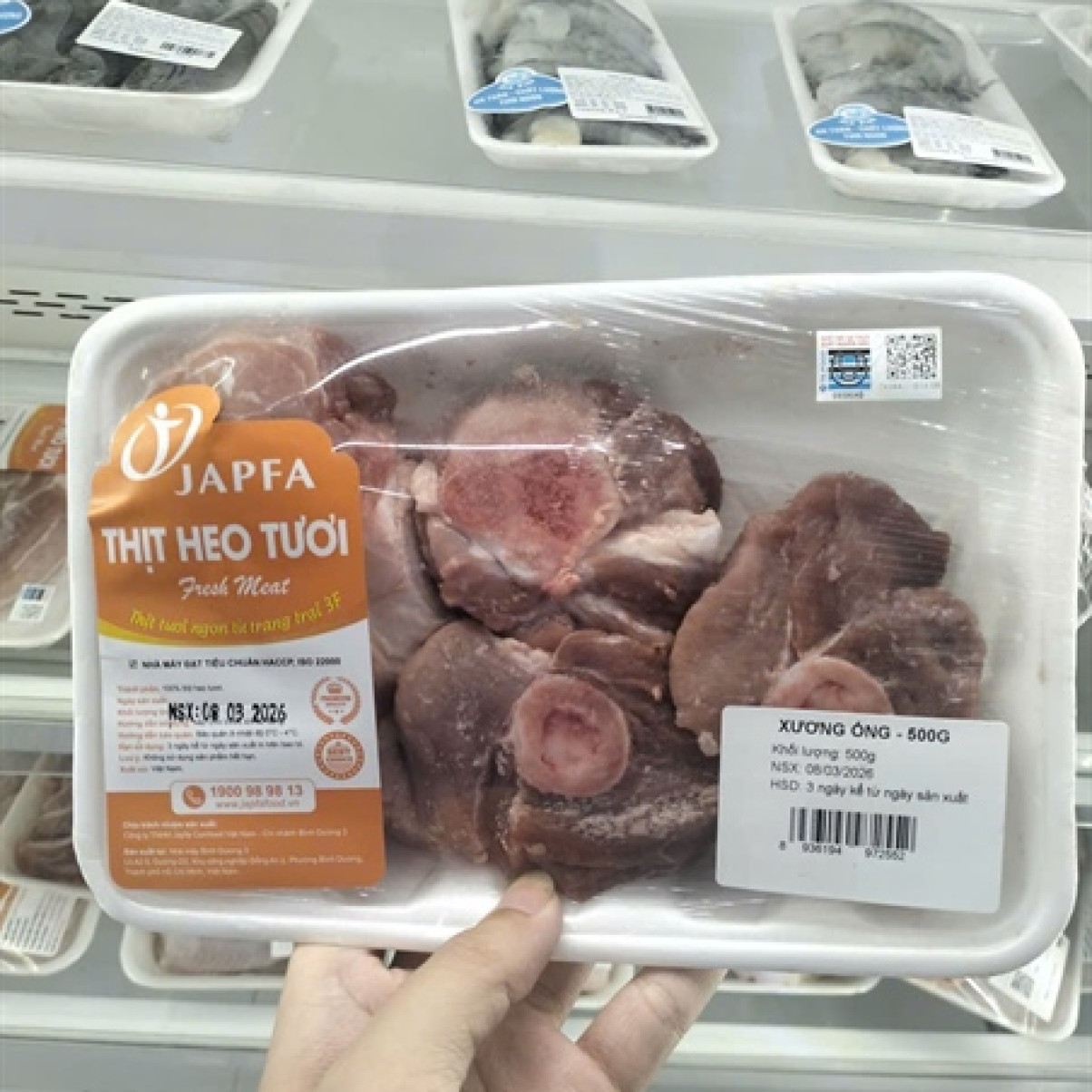 XƯƠNG ỐNG JAPFA - 500G