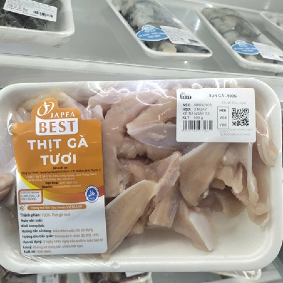 SỤN GÀ JAPFA - 500G