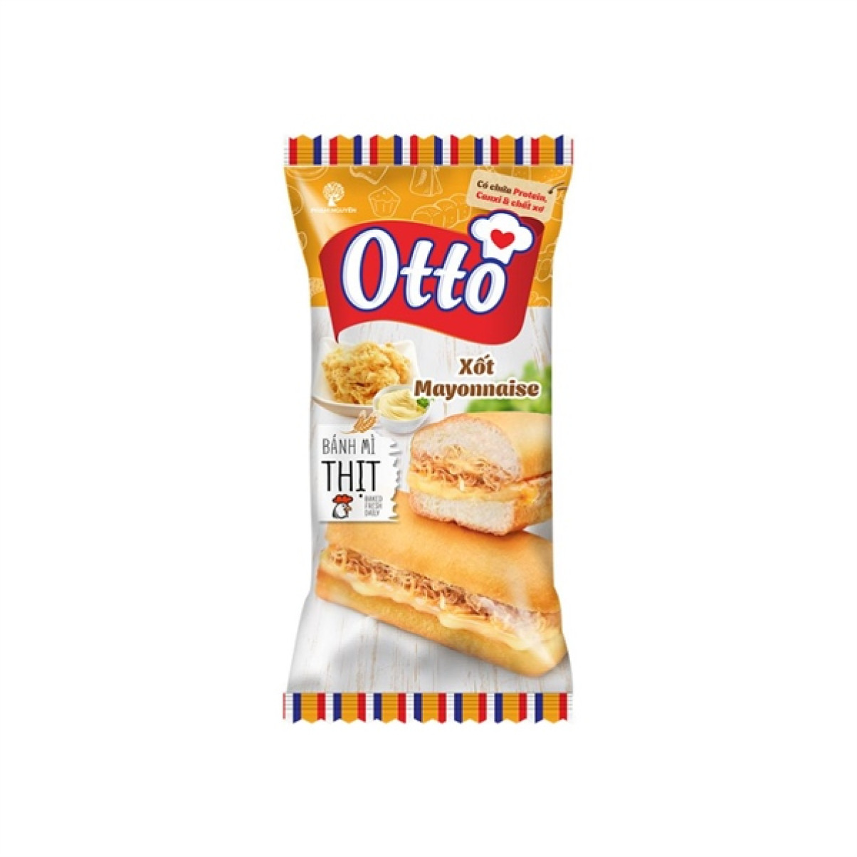 Bánh mì thịt xốt mayonnaise Otto 50g