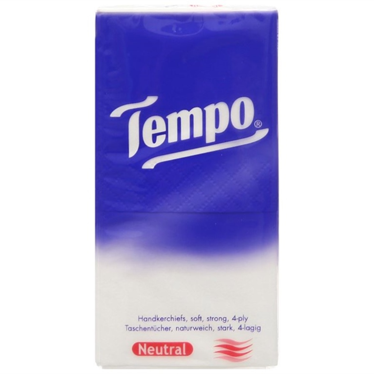 Khăn giấy bỏ túi TEMPO REGULAR không mùi (10 gói)