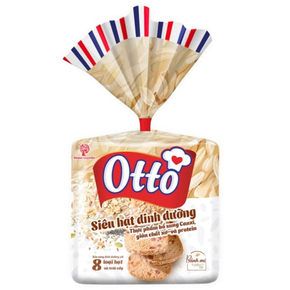 Bánh mì siêu hạt dinh dưỡng Otto 145g
