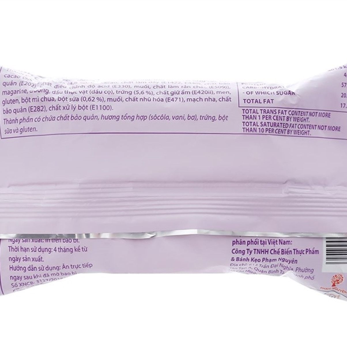 Bánh Bauli Moonfils Choco 45g