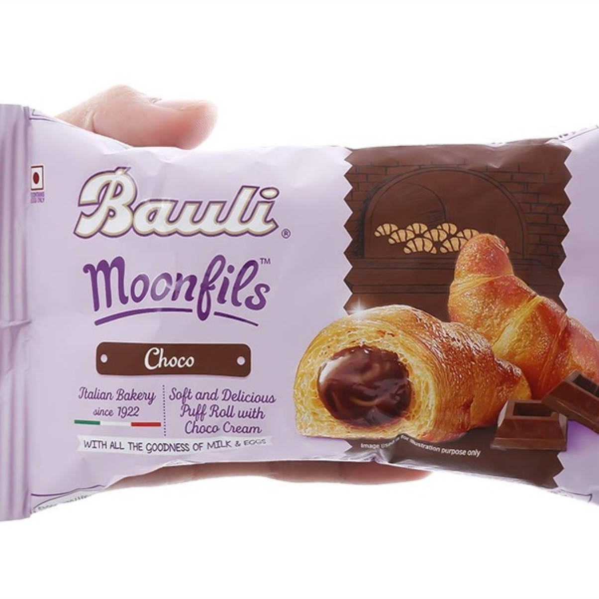 Bánh Bauli Moonfils Choco 45g