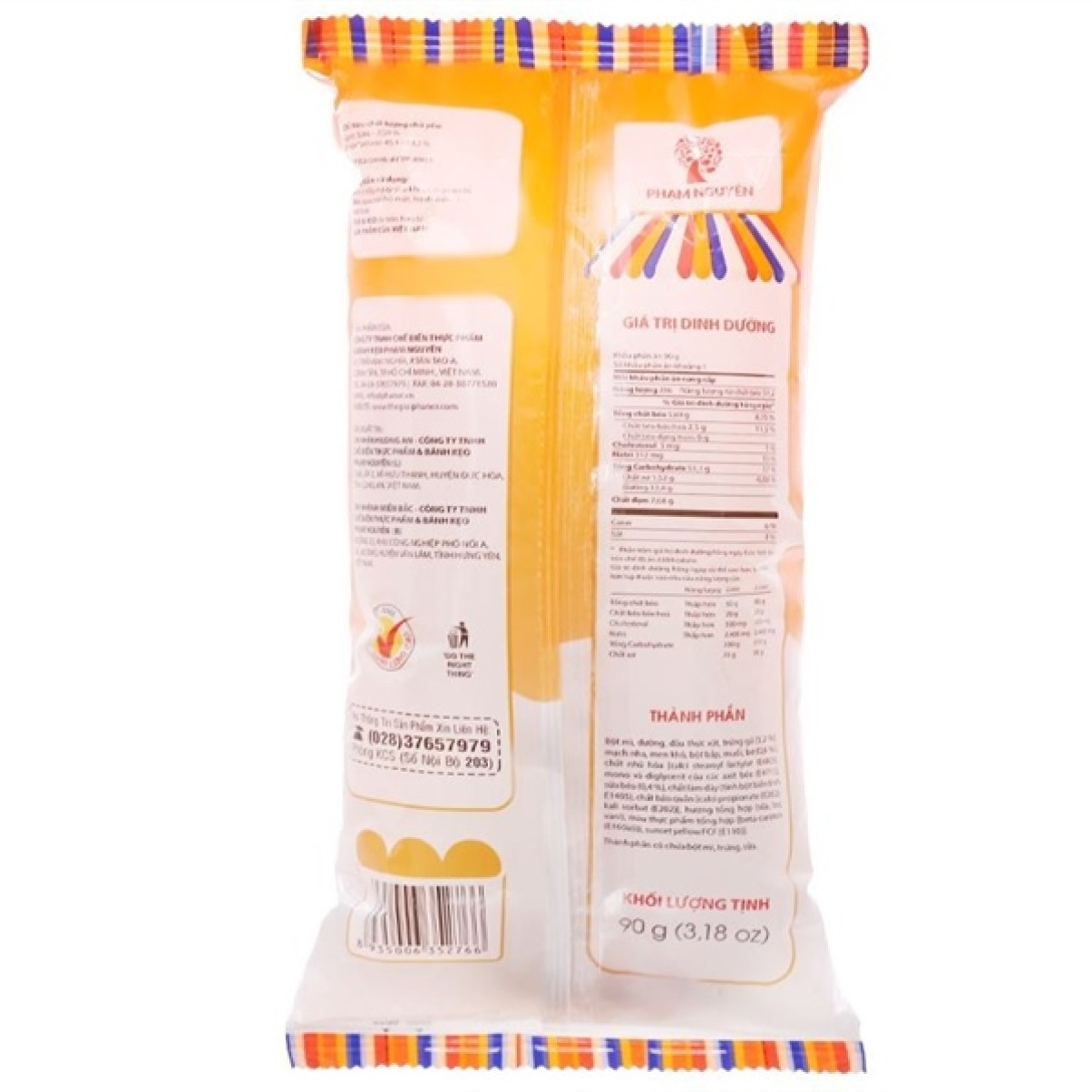 Bánh mì Otto tươi kem sữa hột gà mới 90g