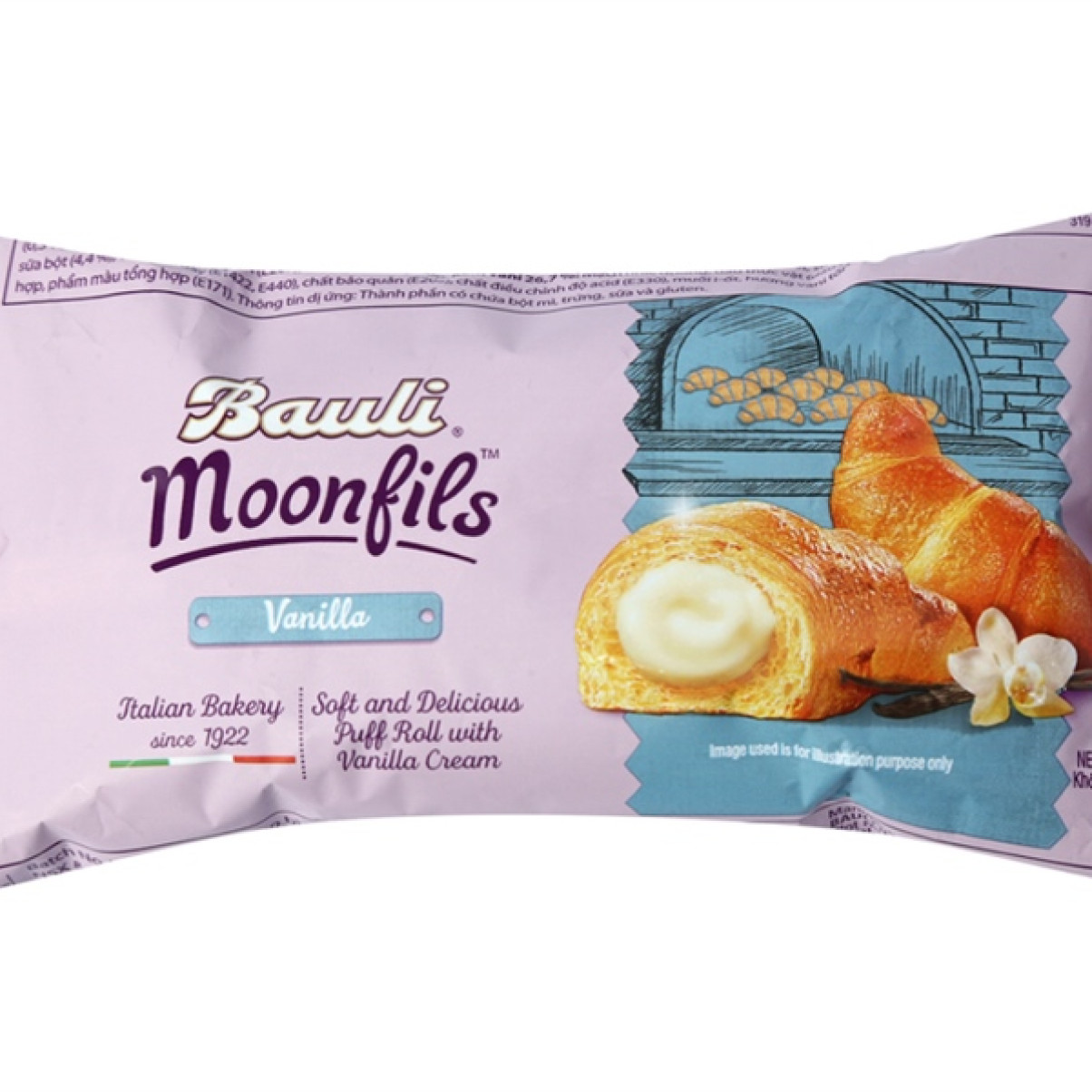 Bánh Bauli Moonfils Vanilla 45g