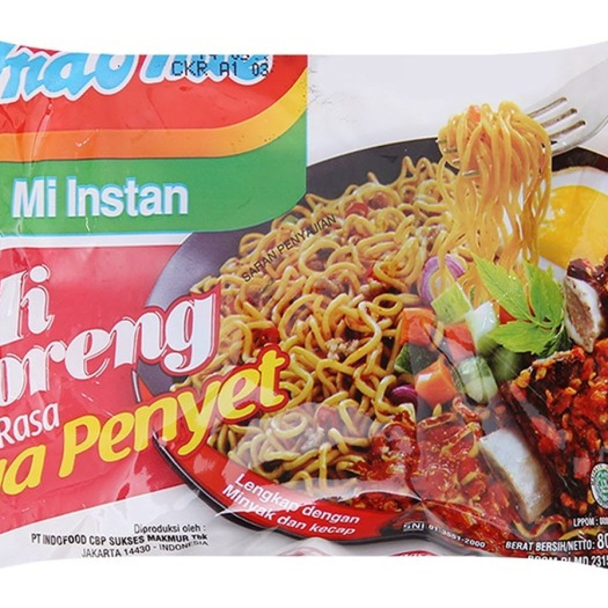 Mi Goreng Rasa Iga Penyet (vị sườn)