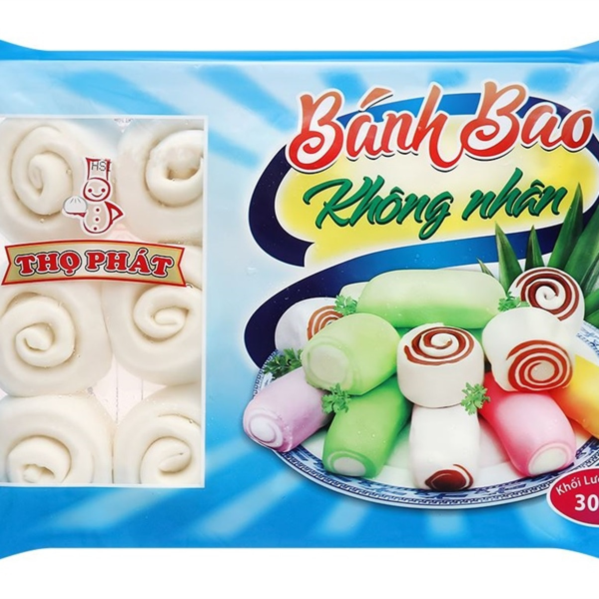 Bánh Bao TP Không Nhân 300g