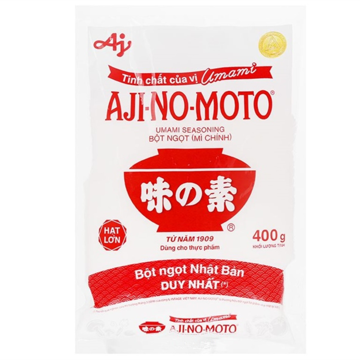 Bột Ngọt Ajinomoto Hạt Lớn 400g