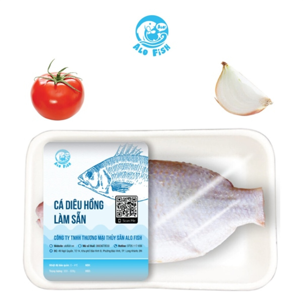 Cá Diêu Hồng làm sạch 300-350g