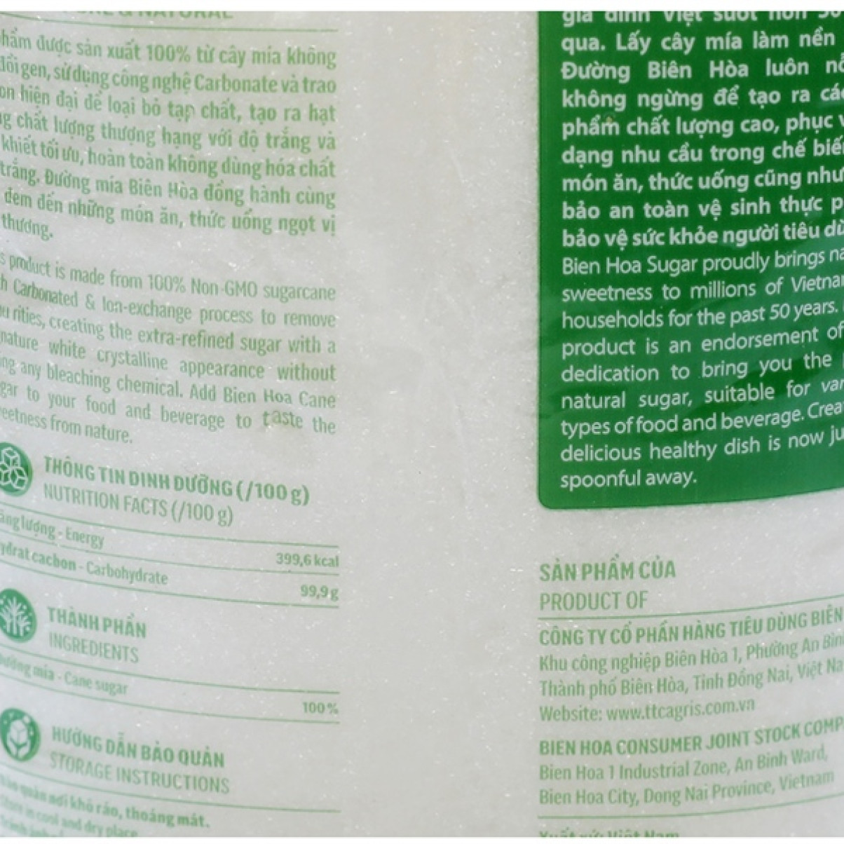 Đường Biên Hòa Pure Cành Mai 1kg