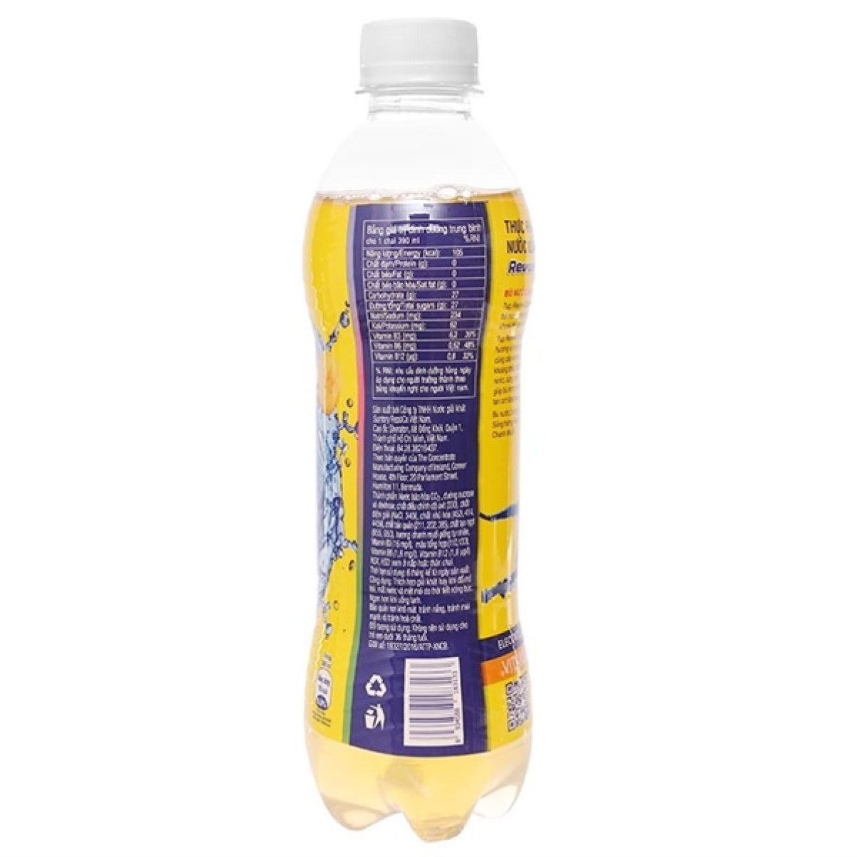 Nước Bù Khoáng Revive Chanh Muối 390ml