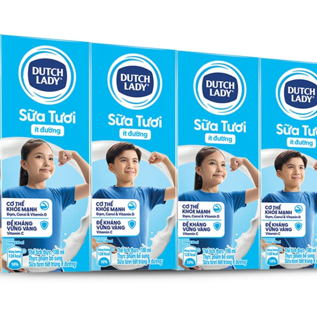 Sữa tươi halan ít đường 180ml