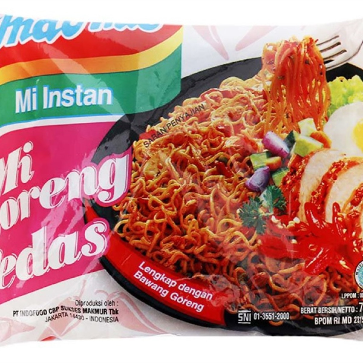 Mi Goreng Pedas (cay nồng)