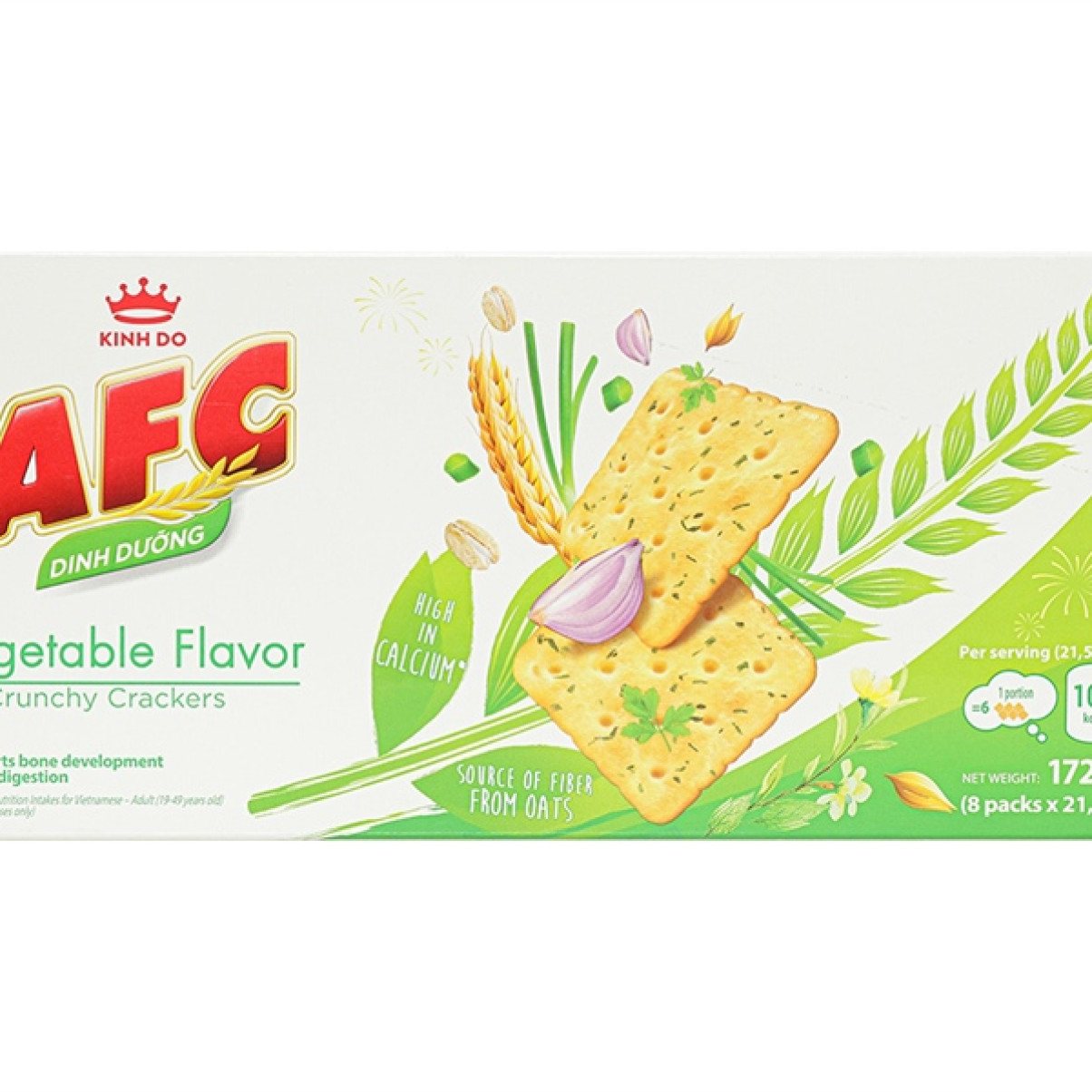 Bánh Quy AFC Vị Rau 172G