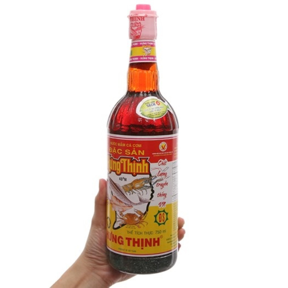 Nước Mắm Cá Cơm Hưng Thịnh Đặc Sản 750ml