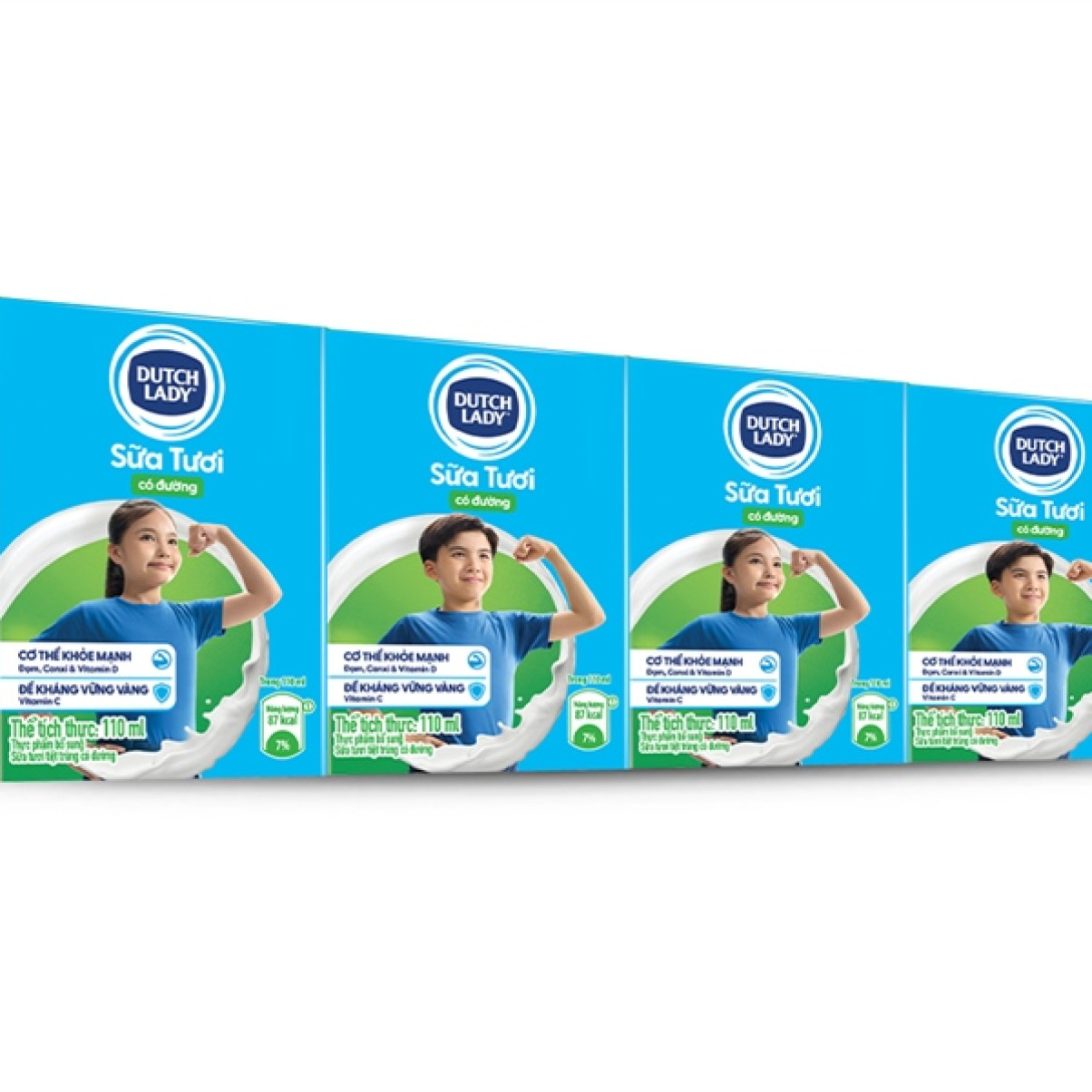 Sữa tươi halan có đường 110ml