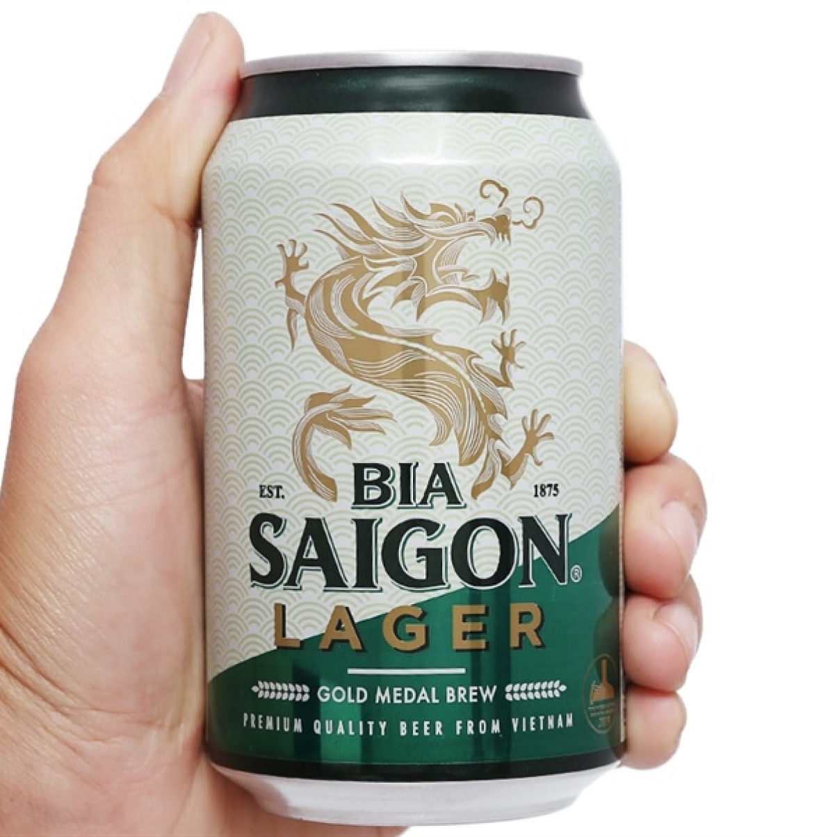Bia Saigon Lager Lon 330ml