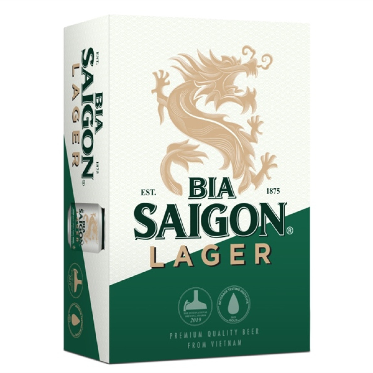 Bia Saigon Lager Lon 330ml