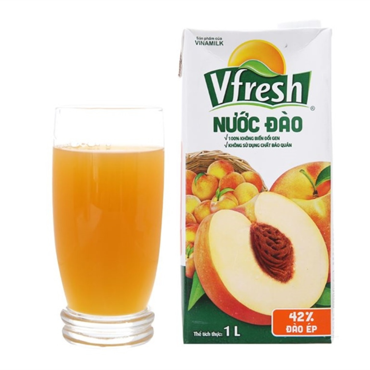 Nước VFresh Đào Nectar 1L