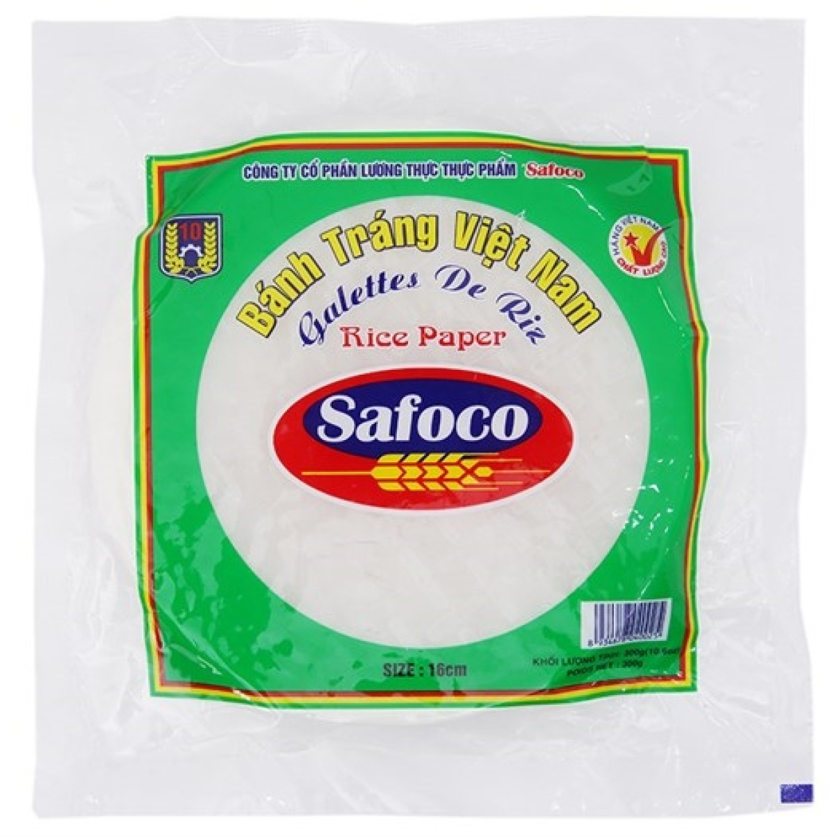 Bánh Tráng Safoco 300g (16cm)