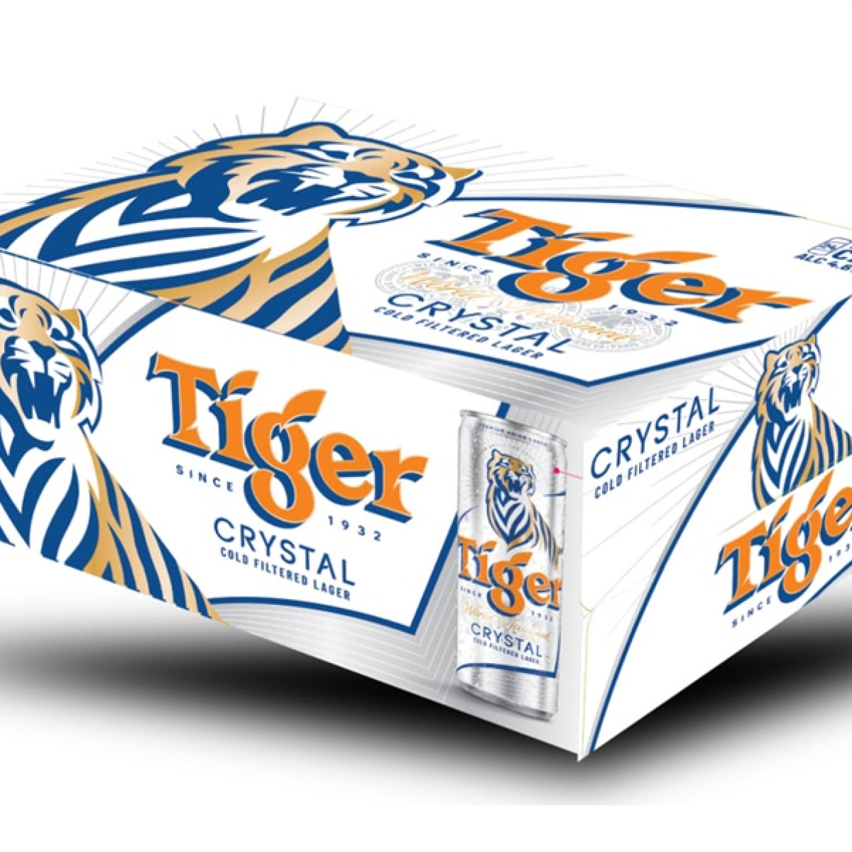 Bia Tiger Bạc Lon 330ml