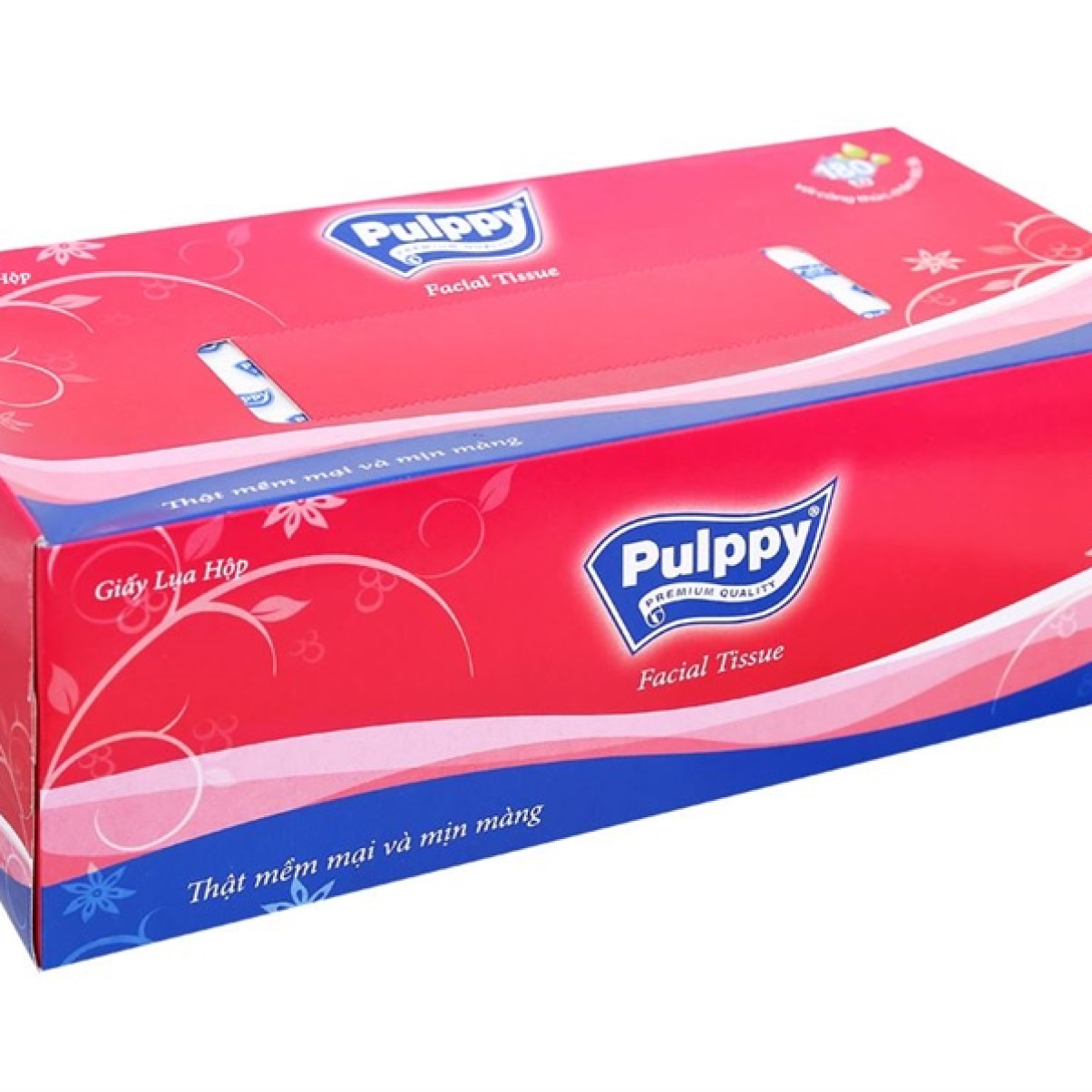 Khăn Giấy Hộp Pulppy (2 Lớp) 180 Tờ