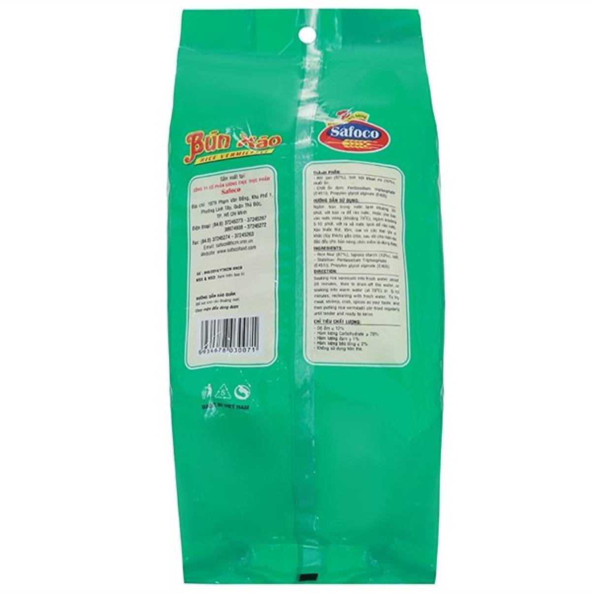 Bún Gạo Safoco 500g