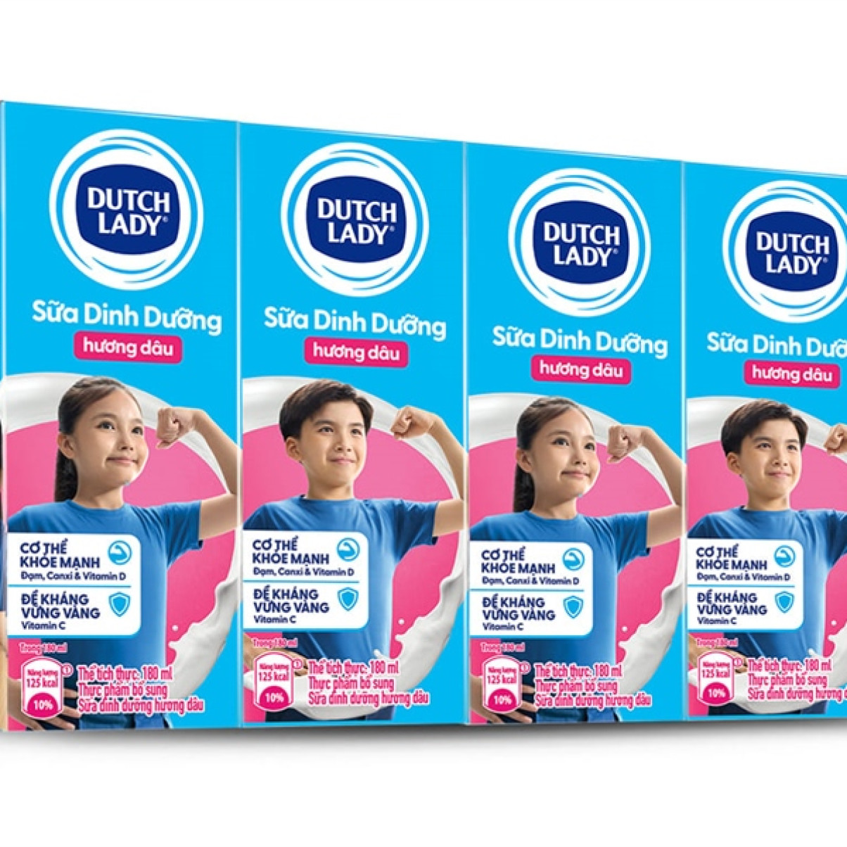 Sữa tươi halan dâu 180ml