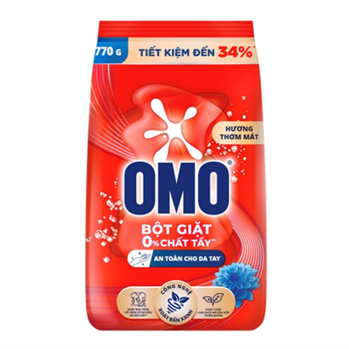 Bột Giặt Omo (Đỏ) 770g