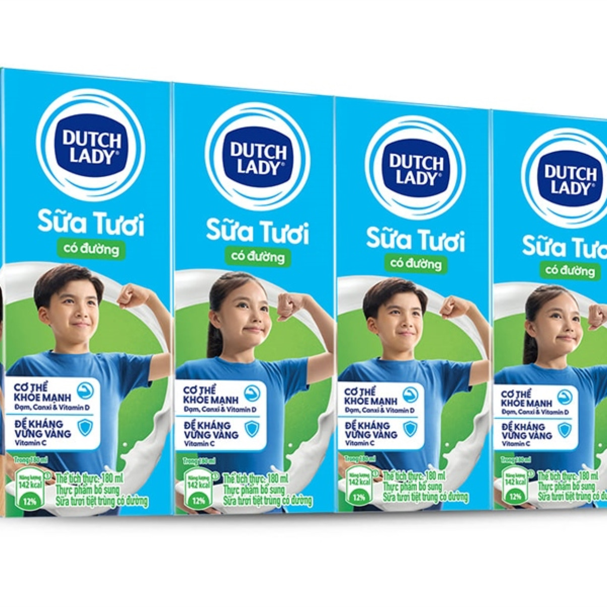 Sữa tươi halan có đường 180ml