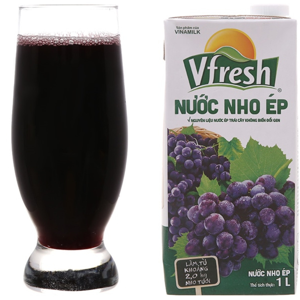Nước Vfresh Nho Ép 1L