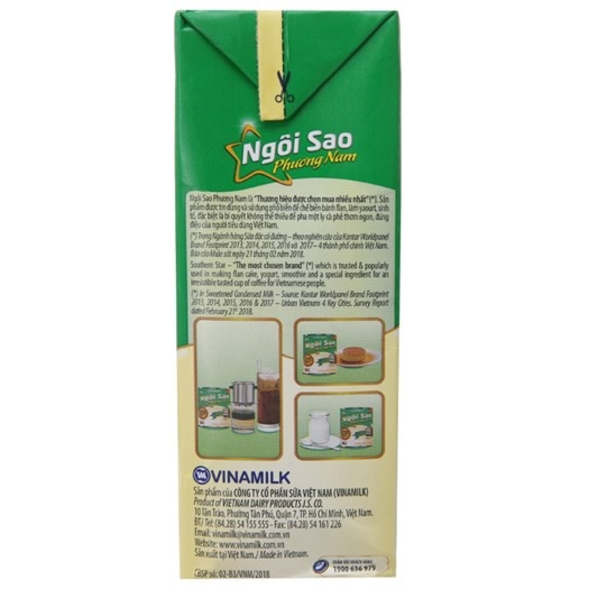 Sữa Đặc Ngôi Sao Phương Nam 1284g