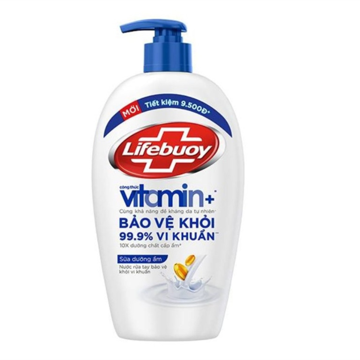 Sữa Rửa Tay Lifebuoy Xanh - Chăm Sóc Da 450g