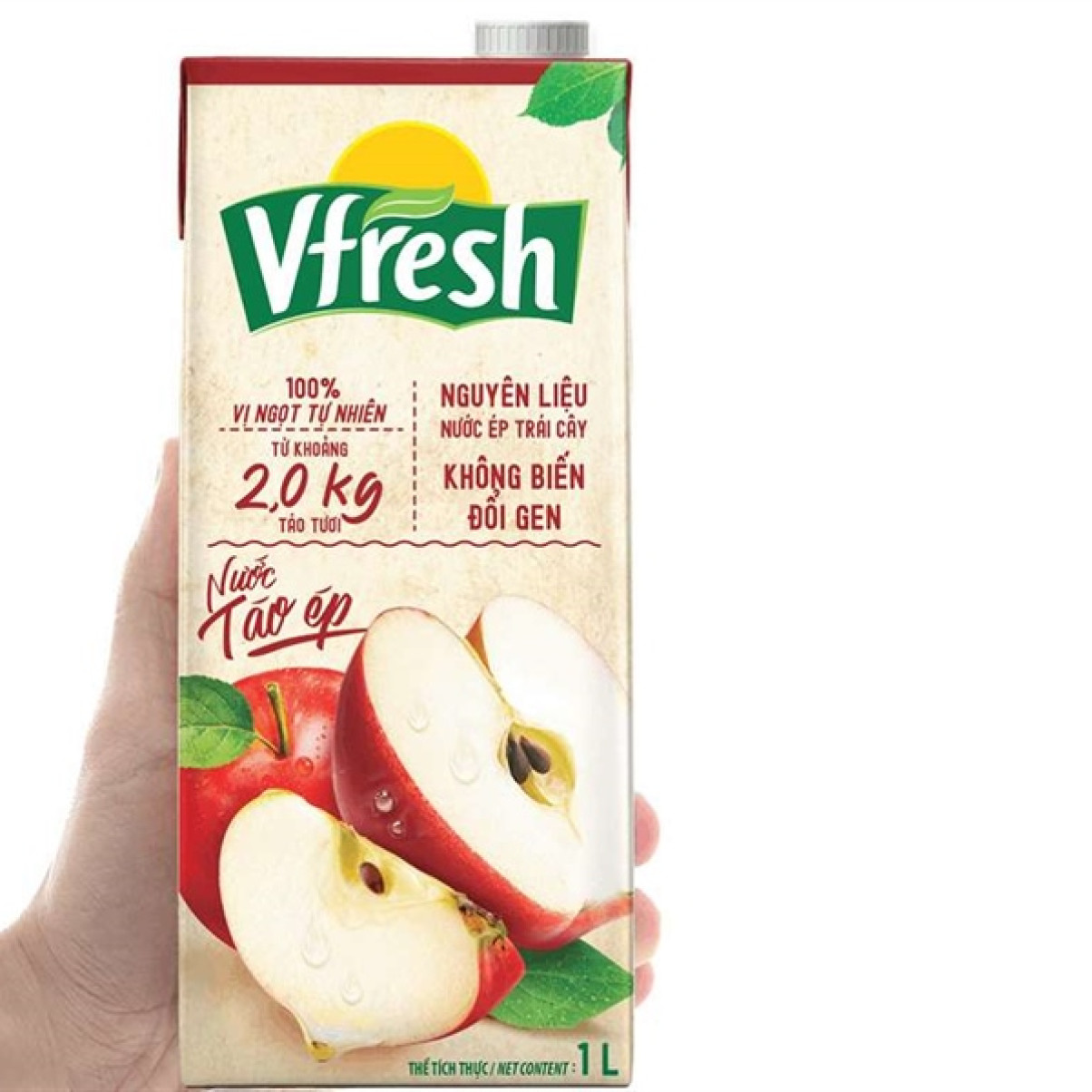 Nước Vfresh Táo Ép 100% 1L