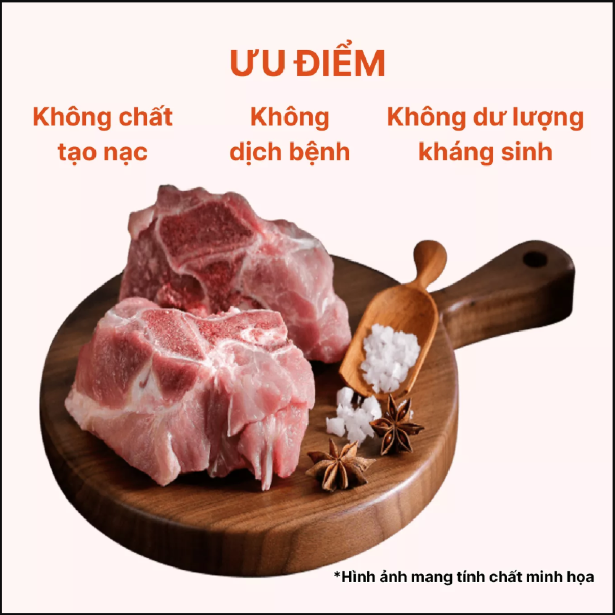 Xương đuôi heo 400gr