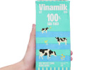 Sữa Tươi Tiệt Trùng Vinamilk 100% Không Đường 1L