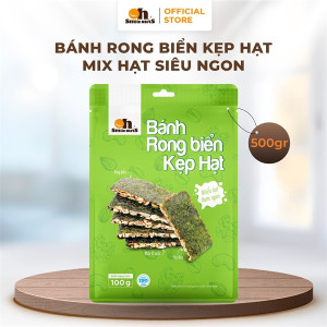 Bánh Rong Biển Kẹp Hạt 100g