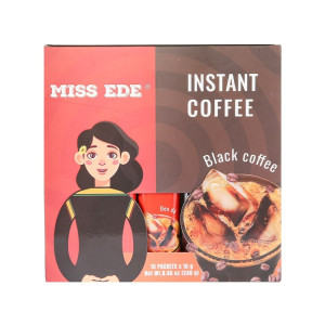 Cà phê Hòa tan Đen đá MISS EDE 15 x 16g (240g)