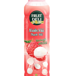 FruitDeli Nước Vải Thạch Vải 500ml