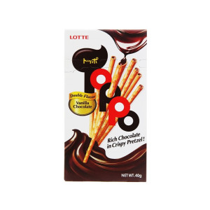 Bánh que Toppo nhân socola hương vani 40g
