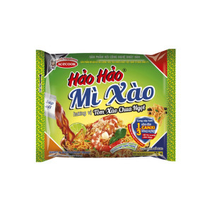 Mì Hảo Hảo tôm xào chua ngọt