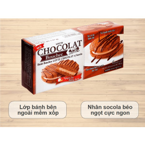 Bánh Bouchee LOTTE CHOCOLAT vị socola 162g