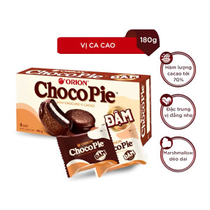 BÁNH CHOCOPIE ĐẬM 198G (6 cái/hộp)