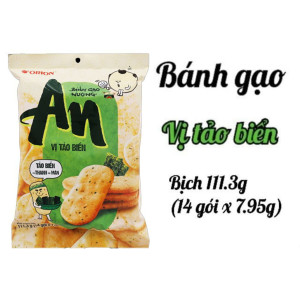 Bánh Gạo An Vị Tảo Biển 111.3G