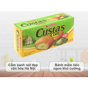 Bánh CUSTAS Cốm Hà Nội (6 cái)