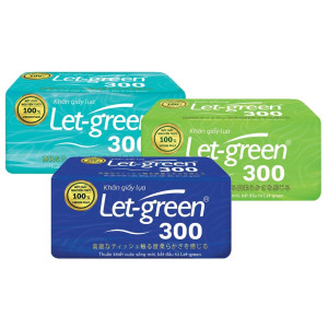 Khăn Giấy Lụa LET-GREEN 300Tờ