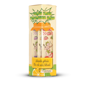 Thạch Xanh Kombucha Mix vị 525gr